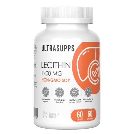Лецитин,60капсул,Ultrasupps
